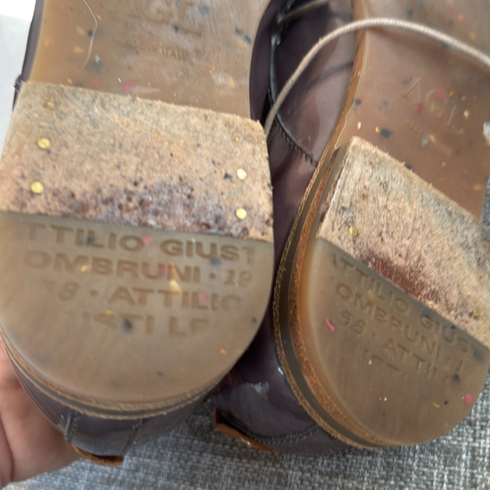 AGL Attilio Guiste Leombruni  made in Italy Sz 7 loafers - Picture 7 of 7